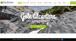 Desktop Screenshot of golealcantara.it